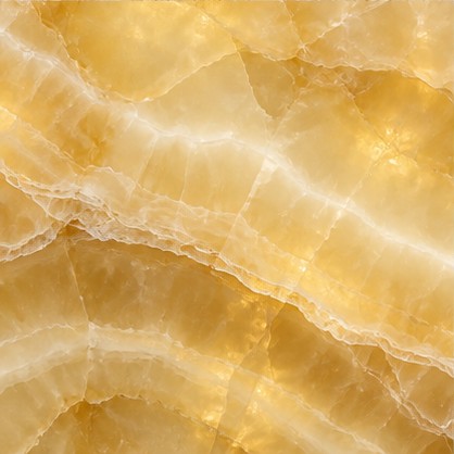 Translucent honey onyx glowing under backlighting