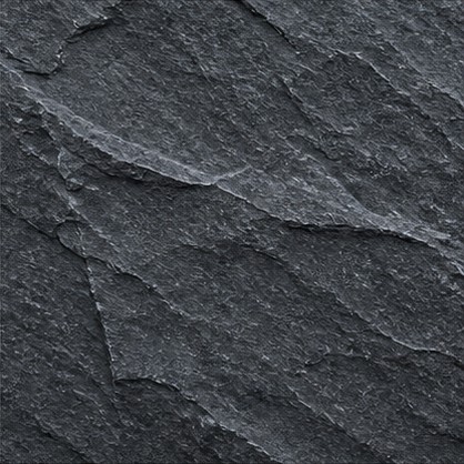 Dark charcoal slate with natural cleft layers